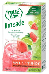True Citrus True Lime Watermelon Aqua Fresca box of 12 for on-the-go hydration