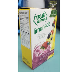True Citrus Wildberry Lemonade display with four boxes for quick hydration