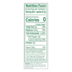 True Lemon Energy Blueberry Acai box showing sugar-free, vitamin C per packet