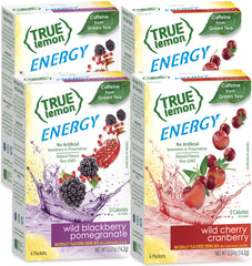 True Lemon Energy Variety Pack front view ready for a quick refresh.