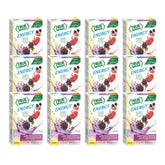 True Lemon Energy Wild Blackberry Pomegranate box front for on-the-go hydration.