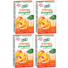 True Lemon mango orange drink mix pack 4 box front for convenient hydration