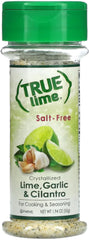 True Lime Lime, Garlic & Cilantro Spice Blend bottle boosts flavor without salt.