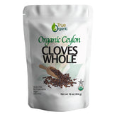 True Organic Ceylon cloves whole bulk bag showing pantry storage and freshness