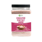 True Organic Himalayan Pink Salt 5 lb bulk; rich minerals enhance cooking.