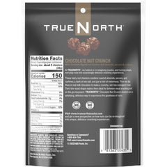 TrueNorth Nut Clusters sea-salt twist highlights flavor in a crunchy chocolate coating.