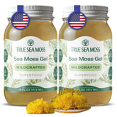 TrueSeaMoss seamoss gel original jar front view for smooth daily smoothies.
