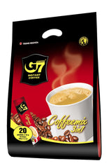 Trung Nguyen G7 3 in 1 instant coffee packets for quick, consistent mornings.