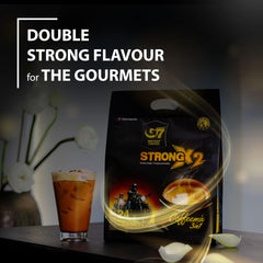 TRUNG NGUYEN LEGEND G7 fast-dissolve sticks for under-one-minute coffee.