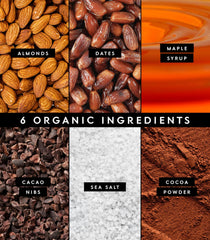 Truvani gluten-free, dairy-free vegan bars on display.