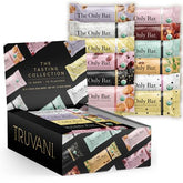Truvani snack bars variety pack shown for convenient on-the-go snacking.