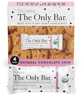 Truvani The Only Bar packaging front shows organic and vegan credentials for convenient snacking.