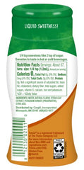 Truvia ingredients list shows stevia extract and natural flavors for natural sweetness.
