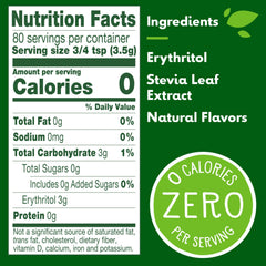 Truvia spoonful jar visible for easy portion control.
