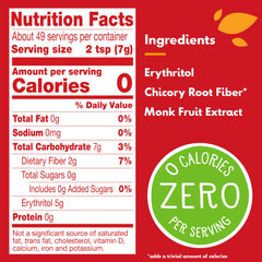 Truvia Sweet Complete spoon-measure highlights easy sugar-like portioning for recipes.