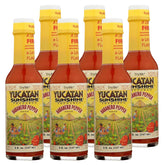 Try Me Yucatan Sunshine Habanero sauce bottle front showing bold flavor potential.