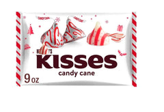 Tundras KissesCandy Cane Kiss in festive foil packaging for stocking stuffers and gifts.