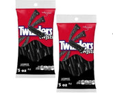 Tundras Twizlers Twists Black Licorice bags, soft and chewy, ideal for gifting.
