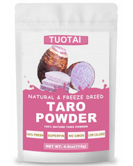 TUOTAI Freeze Taro Powder packaging showing natural taro ingredient for smoothies and baking