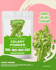 TUOTAI Celery Powder jar highlights GMO-free, additive-free ingredient for cooking