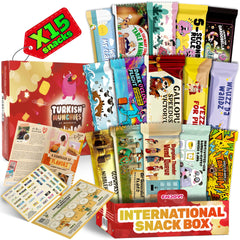 Turkish Munchies international snack box unboxing reveals global flavors to share