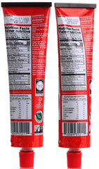 Tuscanini Tomato Paste Tube pour demonstrates mess-free dispensing for quick sauces.