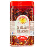 TuttoCalabria Calabrian chili flakes in a 250g shaker add bold heat to pasta.