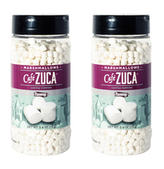Twang Cafe Zuca dehydrated mini marshmallows pack adds soft texture to desserts.