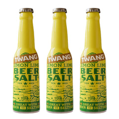 Twang Lemon Lime Beer Salt pour highlights citrus flavor for drinks