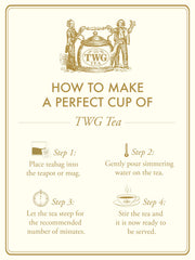 TWG 1837 Black Tea cup shows inviting aroma and balance