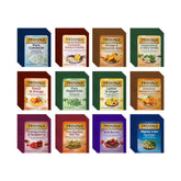 Twinings 48-tea-bags herbal variety pack displayed, offering caffeine-free flavor options for any time of day