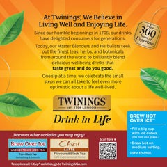 Twinings Chai Black Tea K-Cup Pods spice aroma enhances mood.