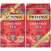 Twinings Christmas Tea tea bags wrapped for fresh, gift-ready moments.