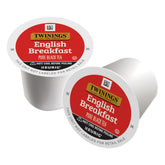 Twinings English Breakfast tea pods box for quick morning recharge