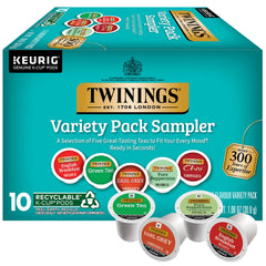 Twinings English Breakfast K-Cup pod for a bold morning pick-me-up