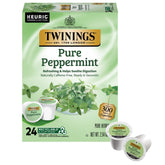 Twinings Pure Peppermint K-Cup Pods pack for convenient daily brewing.