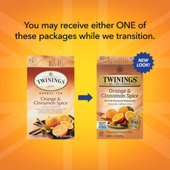 Twinings Rooibos tea leaves close-up showing natural sweetness.