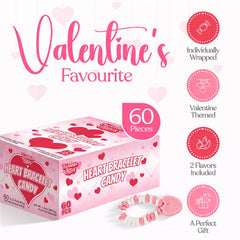 Twinkle Bites strawberry flavor candies in bright red hues