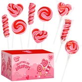 Twinkle Bites valentines heart lollipop for party favors and classroom celebrations.