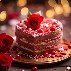 Twisweet red heart shapes sprinkles add cute accents for celebrations
