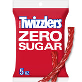 Twizzlers Zero Sugar Twists Strawberry bag—vibrant flavor perfect for movie nights with friends