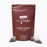 Two Leaves and a Bud organic Assam tea in a cup, bold and comforting morning ritual