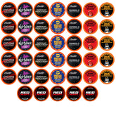 Two Rivers Coffee Best of the Best Pods front pack showing variety and convenience