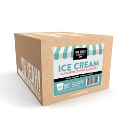 Two Rivers Coffee ice cream flavors in a variety pack for quick coffee moments