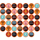 Two Rivers Coffee sampler box front view highlighting variety for everyday rituals.