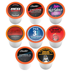 Two Rivers Coffee variety box highlighting multiple flavors for daily use