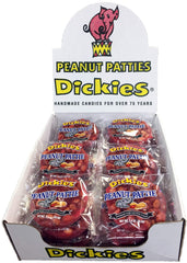 Tyler Candy Dickies Peanut Pattie 2.5oz pack, convenient snack for on-the-go energy.