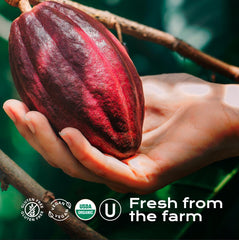 U Organic 70% dark chocolate chips ideal for premium baking and desserts.