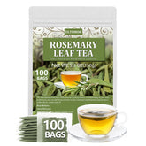 ULTHMOK rosemary tea bags packaging shows pure leaves and caffeine-free blend.