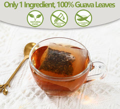 ULTHMOK single-ingredient guava leaf tea bag for clean flavor.
